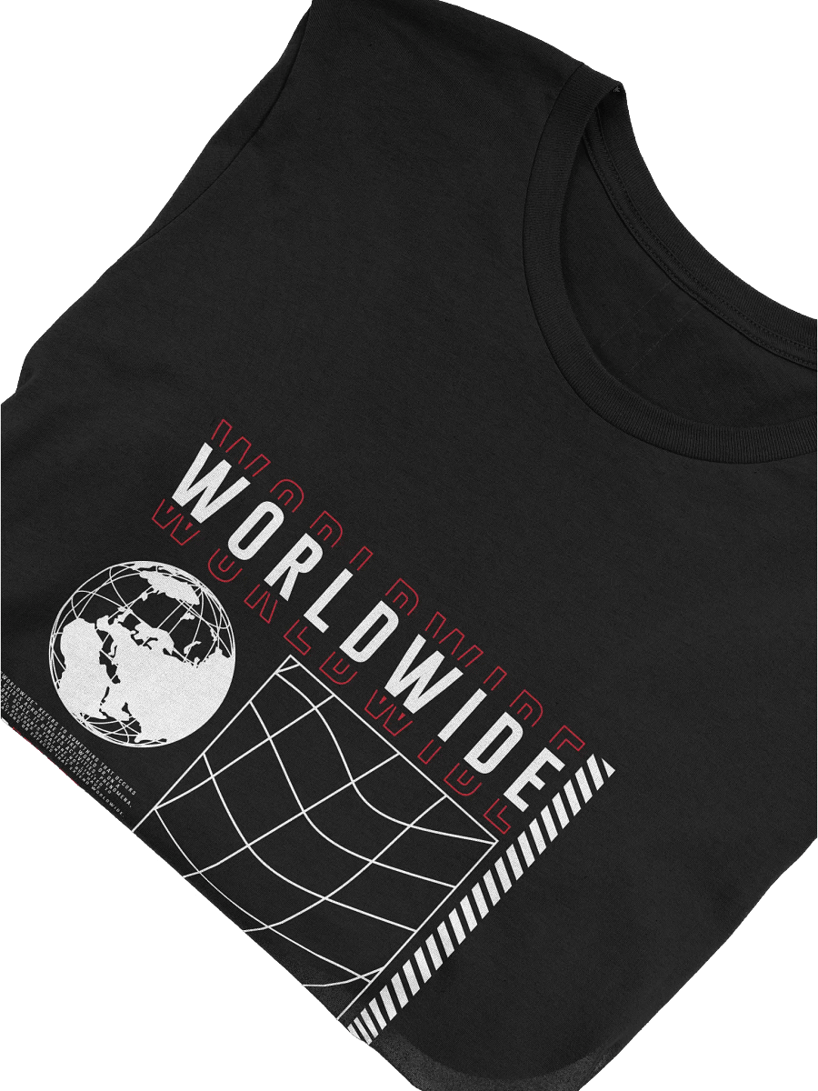 GlitchQ Worldwide T-Shirt product image (5)