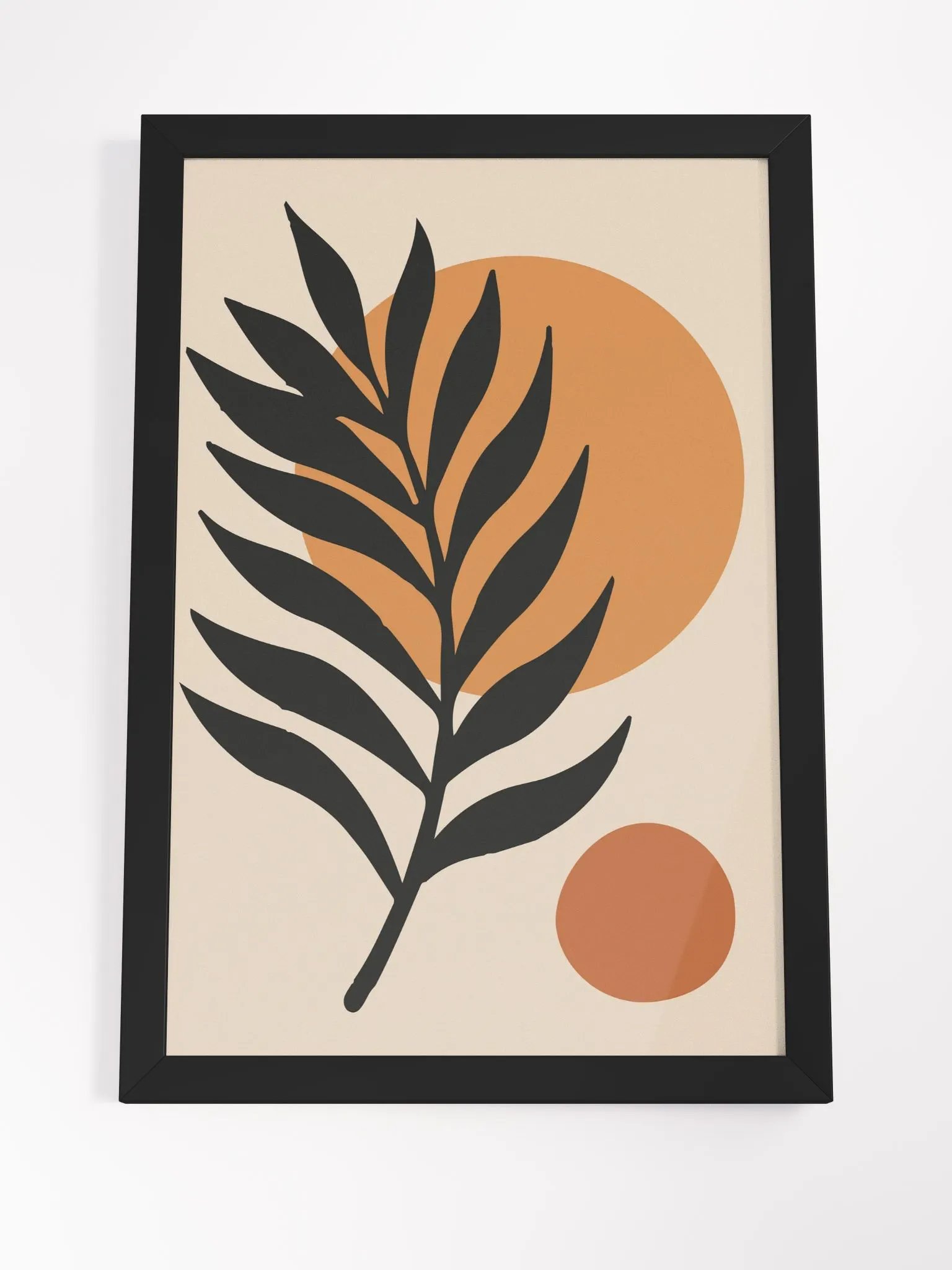 Abstract Leafy Branch Matte Poster product image (24)