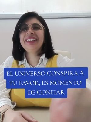 “El universo conspira a tu favor, confía en el proceso. Es momento de confiar.” La confianza no es esperar resultados inmediatos, es sostener la certeza de que cada paso tiene un propósito. Cuando te permites soltar el control y abrirte a lo que la vida te presenta, descubres que las oportunidades aparecen con mayor claridad y que las respuestas que buscabas siempre estuvieron más cerca de lo que imaginabas. Mis sesiones de terapia transpersonal están diseñadas para acompañarte en ese proceso: fortalecer tu seguridad interior, ayudarte a interpretar lo que hoy estás viviendo y darte herramientas para avanzar con claridad y confianza real.  Toma acción ahora. Ingresa a mi sitio web (link en el perfil) o comenta la palabra 
