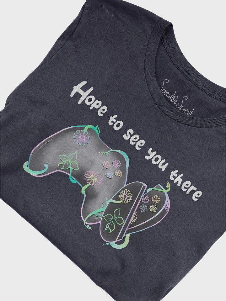 Neon Pastel Flowers & Vines Chalk Controllers - Hope to see you there - tee product image (8)