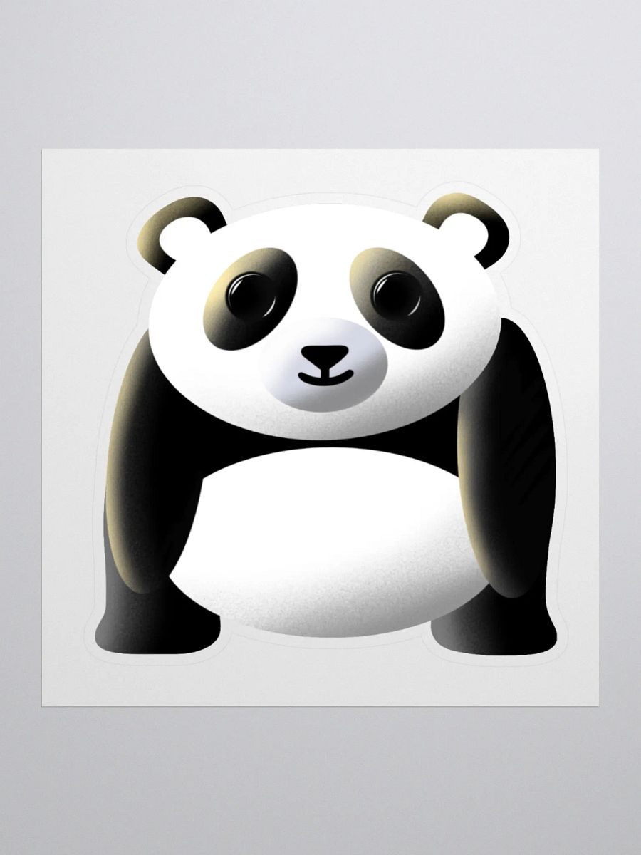 Panda Kiss Cut Sticker product image (1)