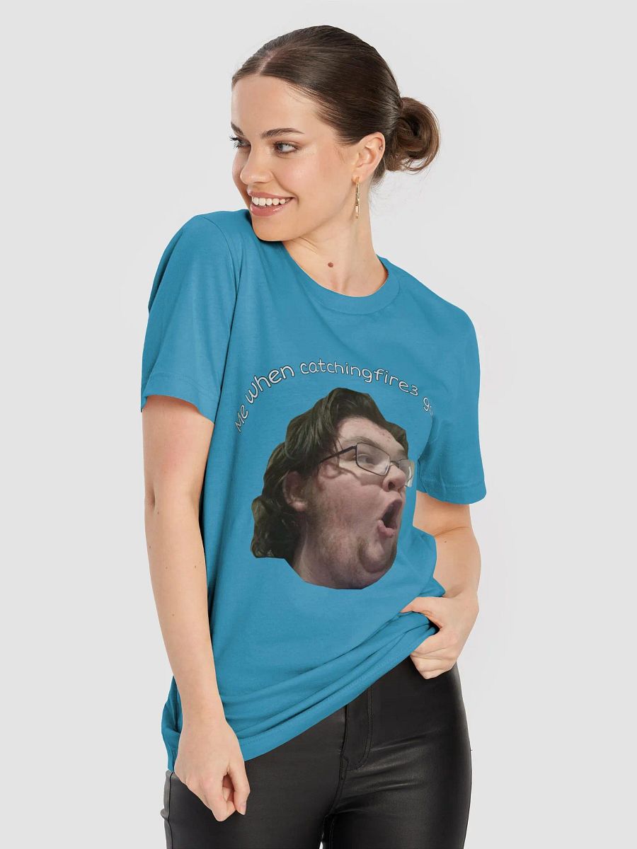 when catchingfire3 goes live Supersoft T-Shirt product image (8)