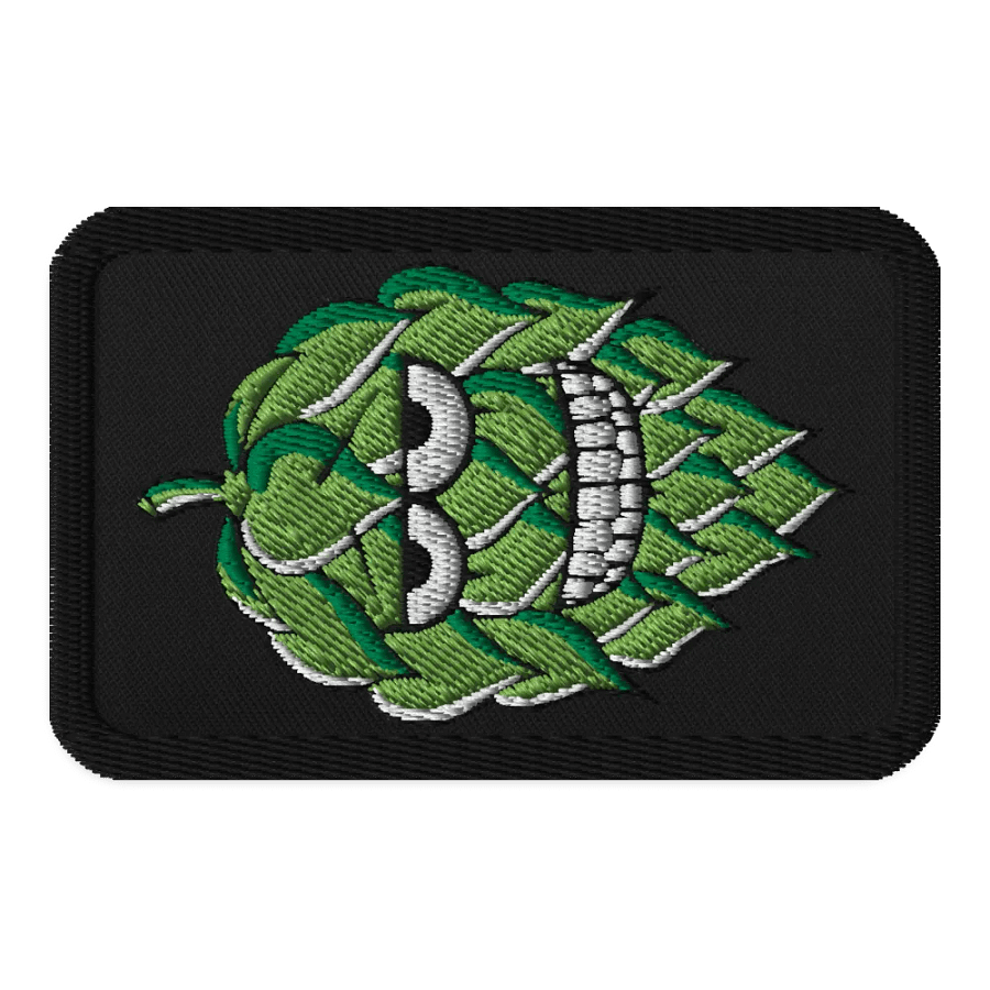 Hop Head Embroidered Patch product image (1)
