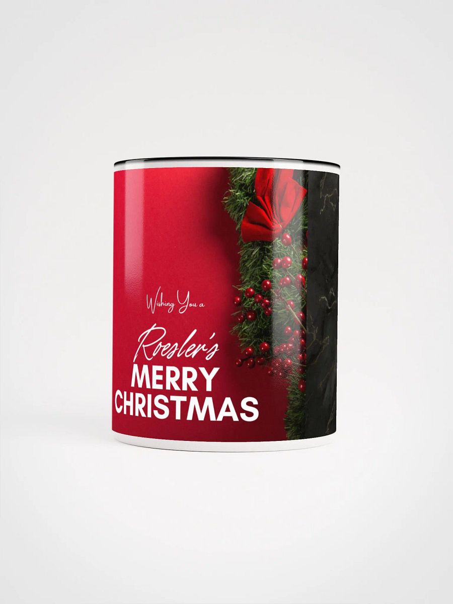 Merry Christmas Wreath Ceramic Mug product image (64)