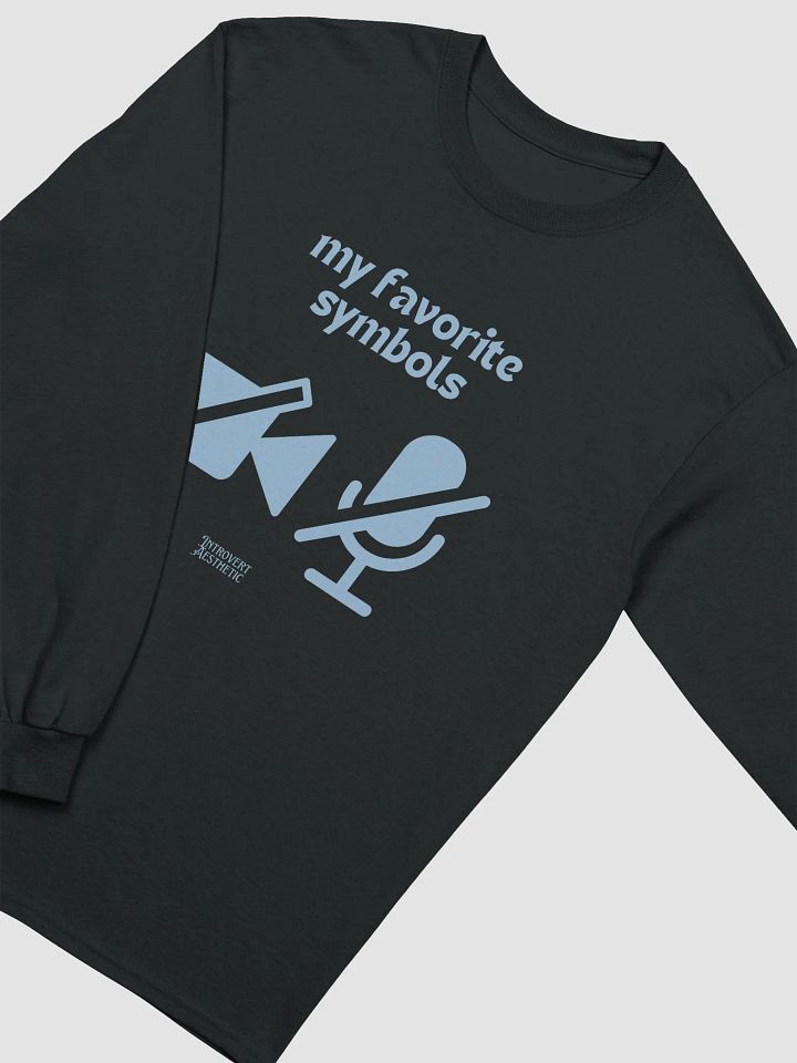Muted Camera Icons Unisex Long Sleeve Tee product image (2)