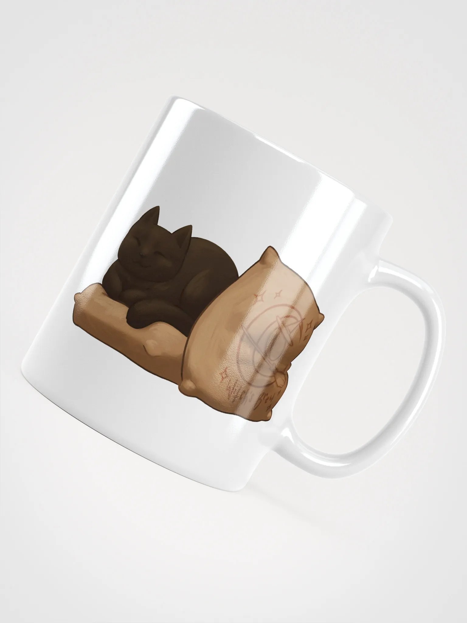 Smokey Napping on Witch's Brew Coffee Mug product image (7)