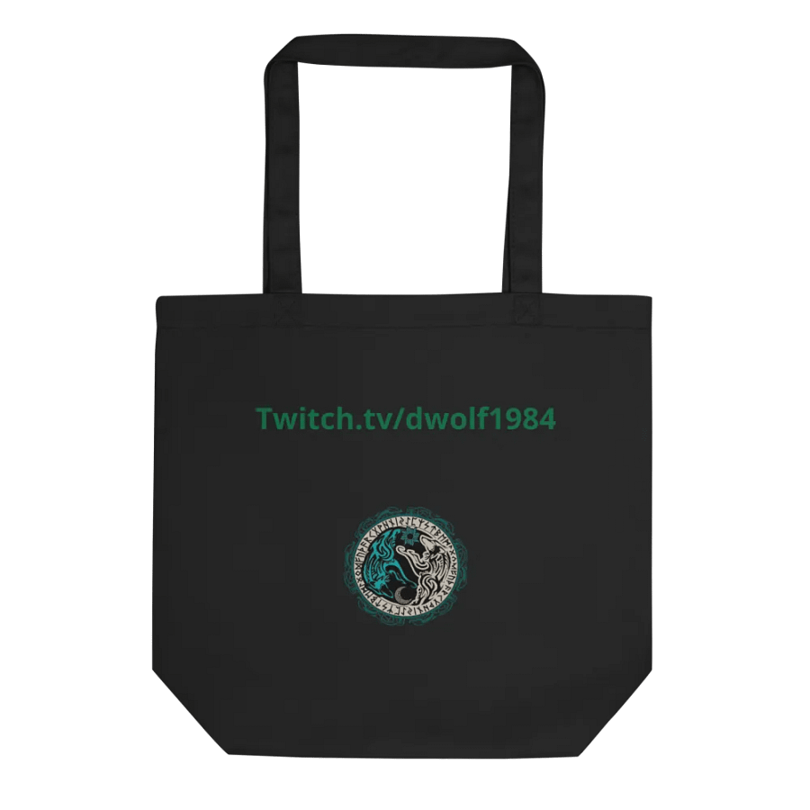 Norse Wolf Rune Eco Tote product image (1)