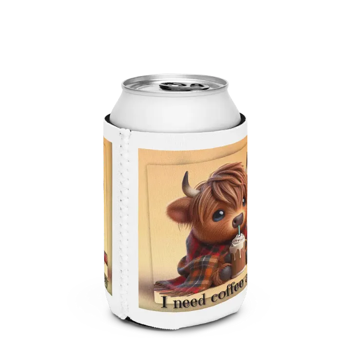 Coffee Cow Can Cooler product image (3)