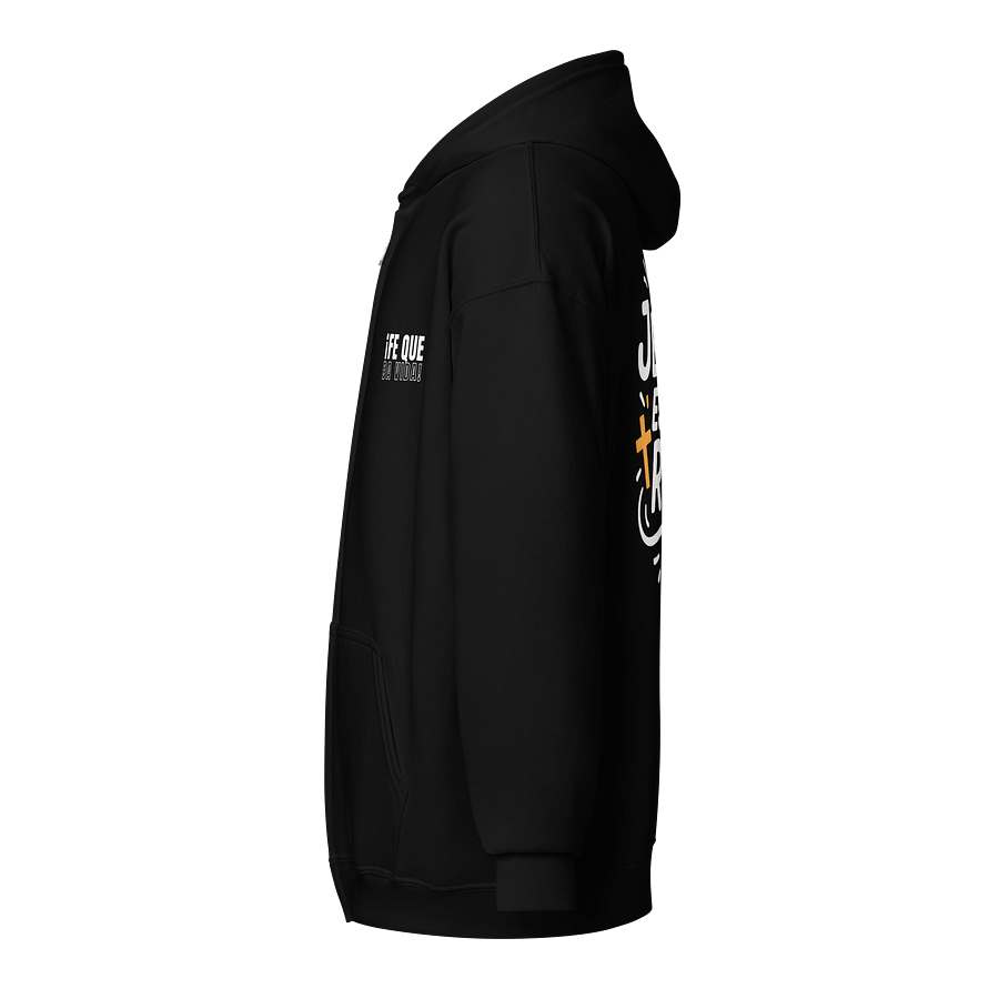 Sudadera Unisex con Capucha y Cremallera | Jesús es mi Rey product image (3)