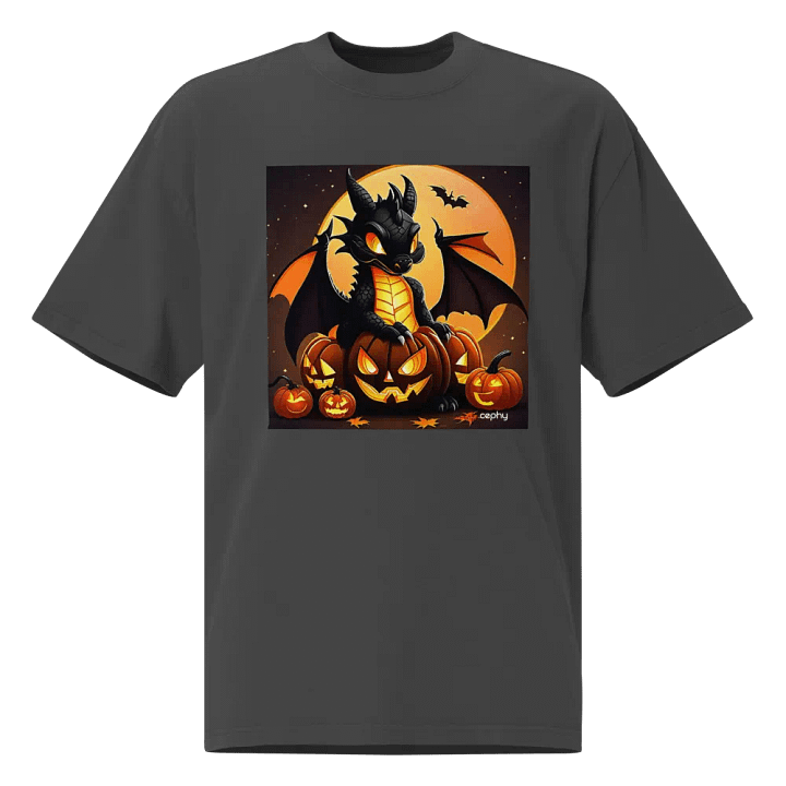 Spooky Dragon Oversized T-Shirt product image (1)