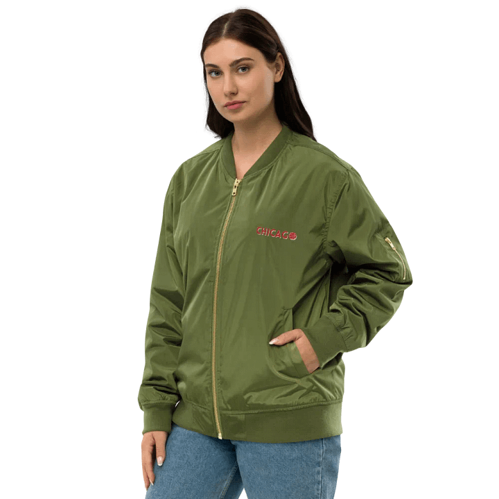 Threadfast Apparel Premium Bomber Jacket - Font Style (6) product image (1)