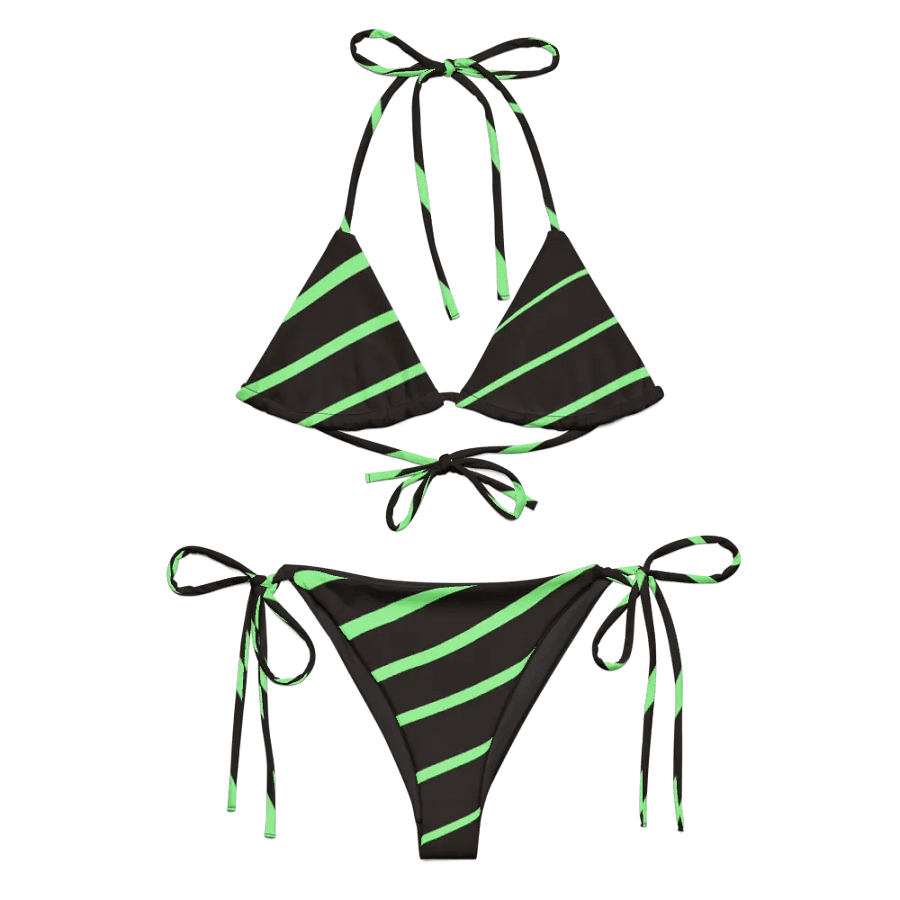 Midnight Tide String Bikini Set product image (4)