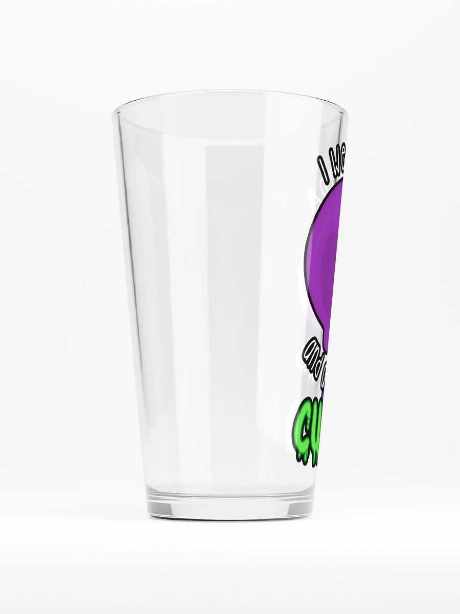 All I Got Was Cursed - Demon Hunter - Pint Glass product image (2)