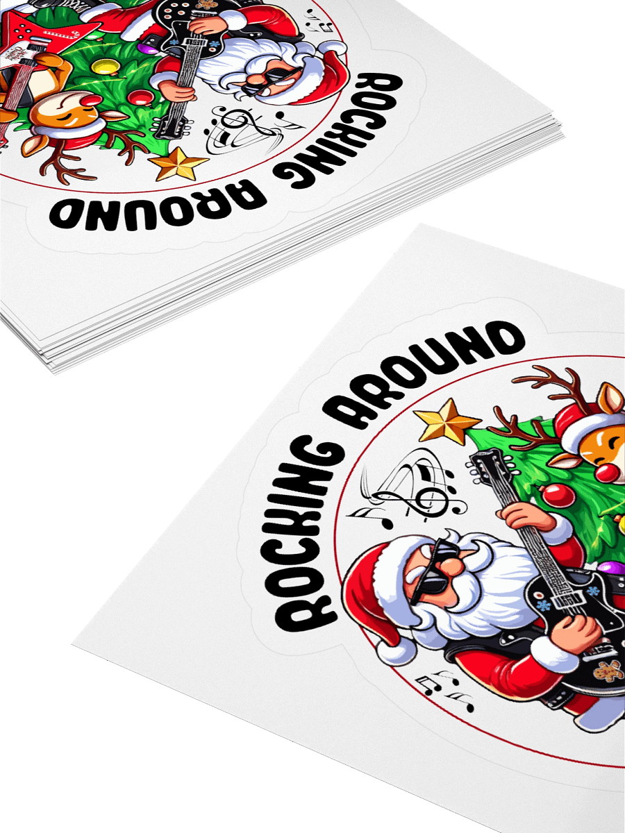 Rocking Around The Christmas Tree Sticker product image (12)