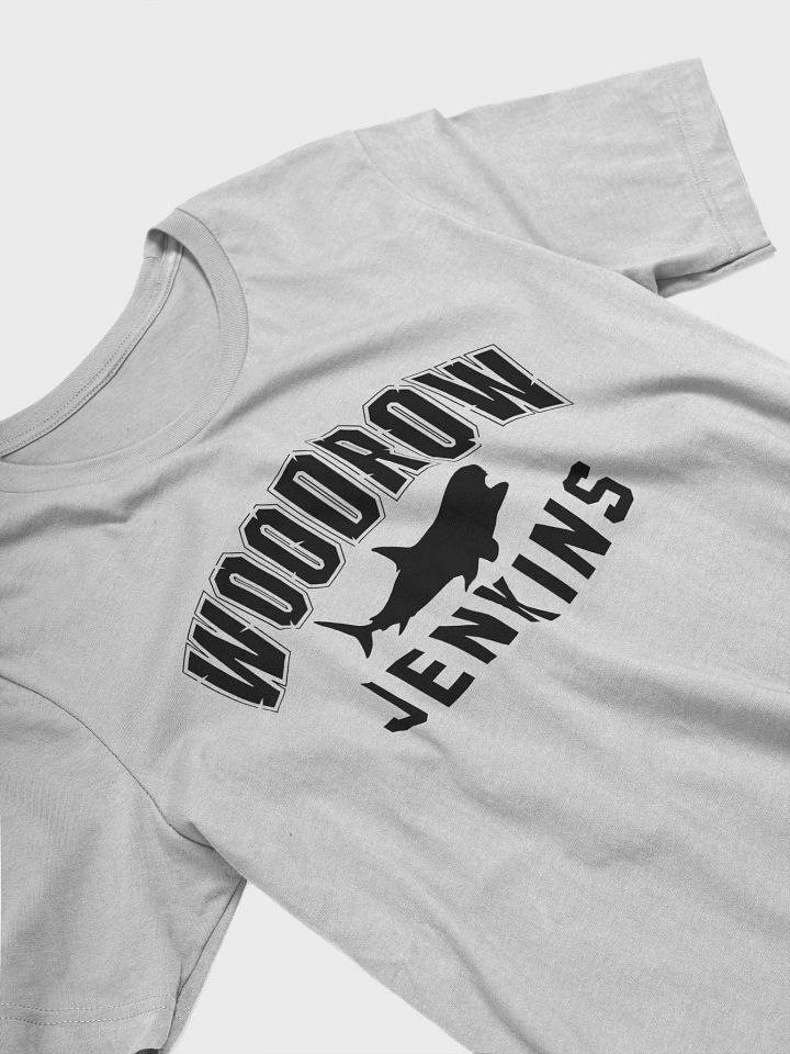 Athletic Shark Tee (Black Text) product image (2)
