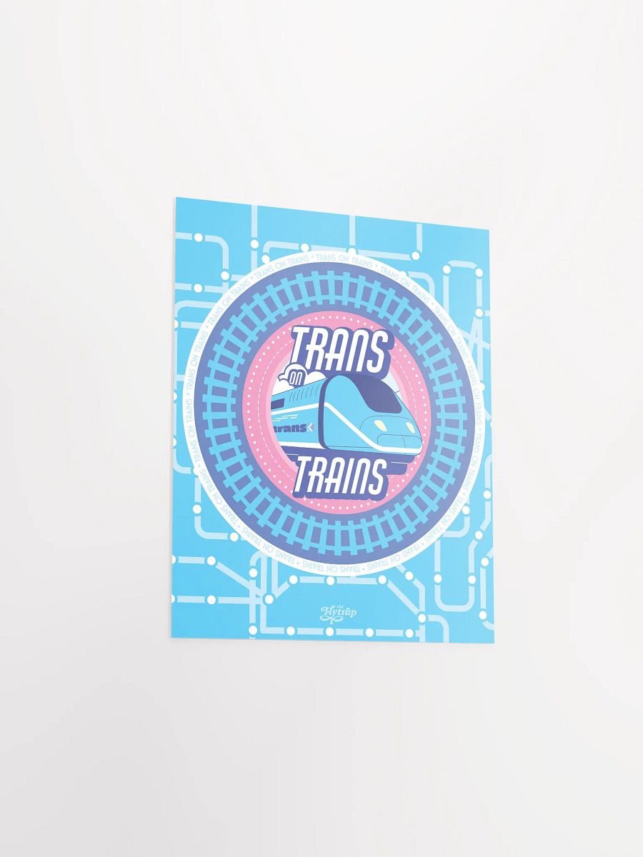 Trans on Trains 8x10 poster product image (3)