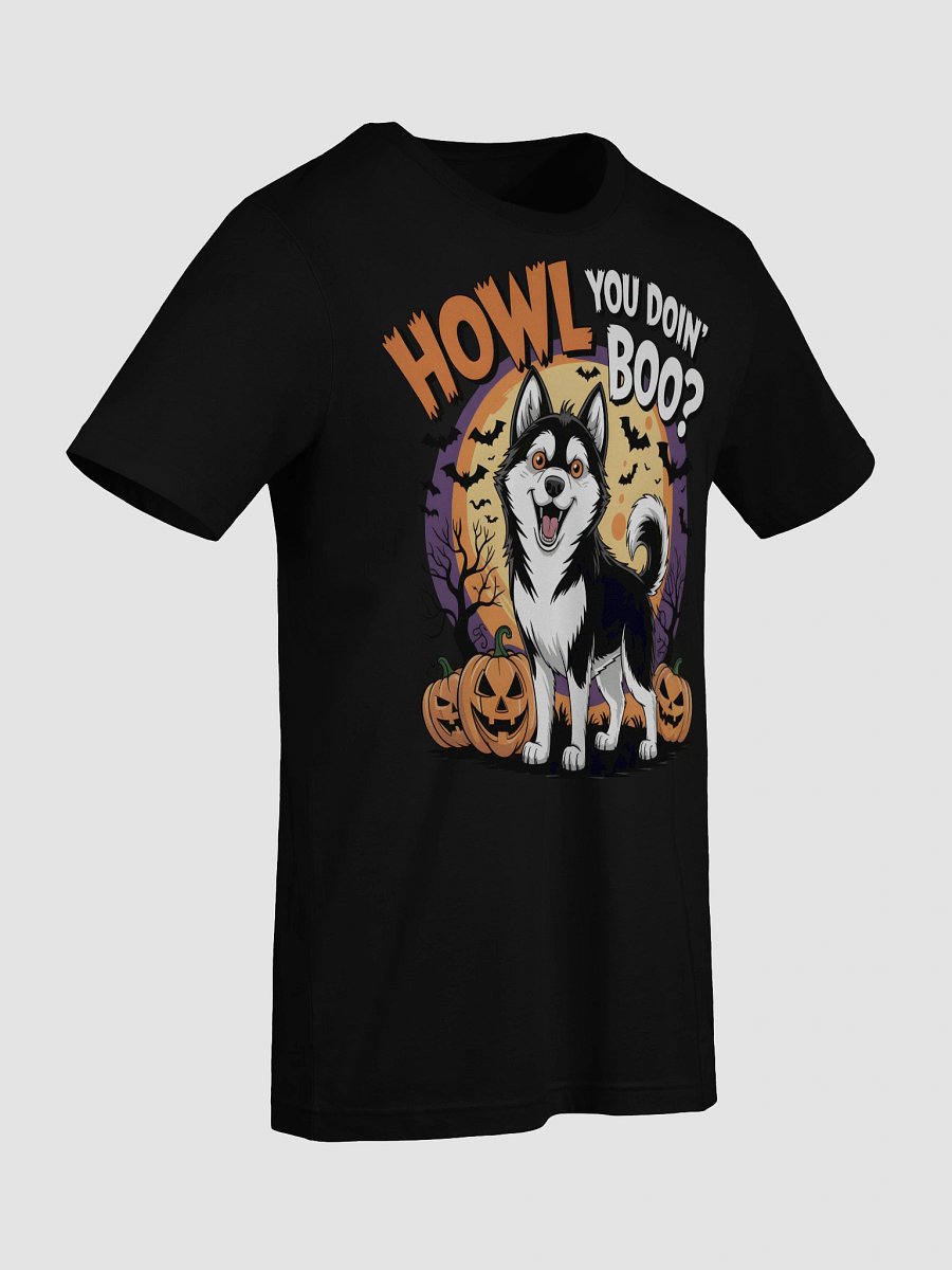 Howl You Doin' Boo? Halloween Dog T-Shirt product image (9)