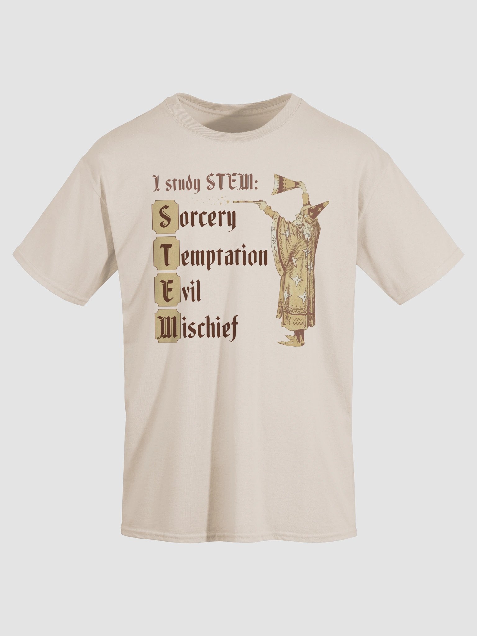 I Study STEM Wizard T-shirt product image (22)