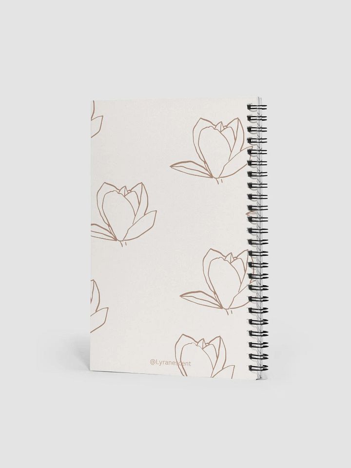 Neutral Pink Floral Notebook product image (2)
