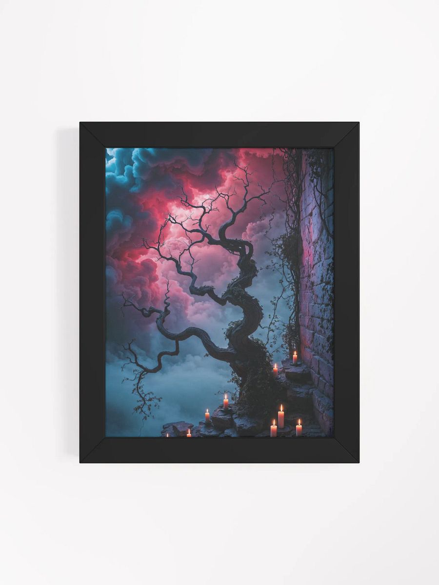 The Candles Know the Way Framed Print product image (26)