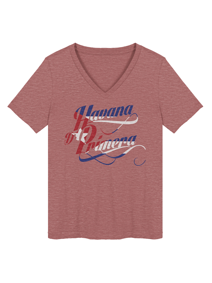 Havana D'Primera - Women's Relaxed V-Neck T-Shirt product image (2)