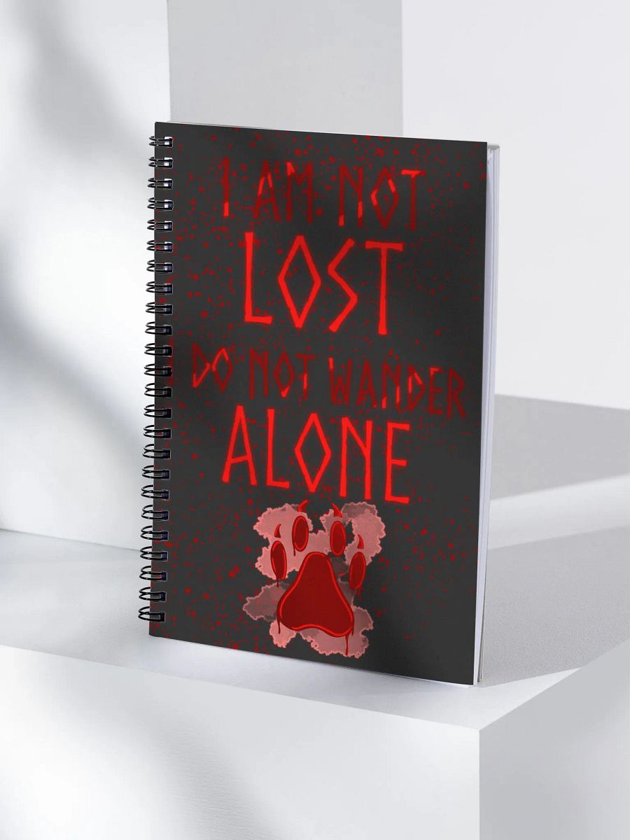 Not All Who Wander Spiral Notebook product image (4)