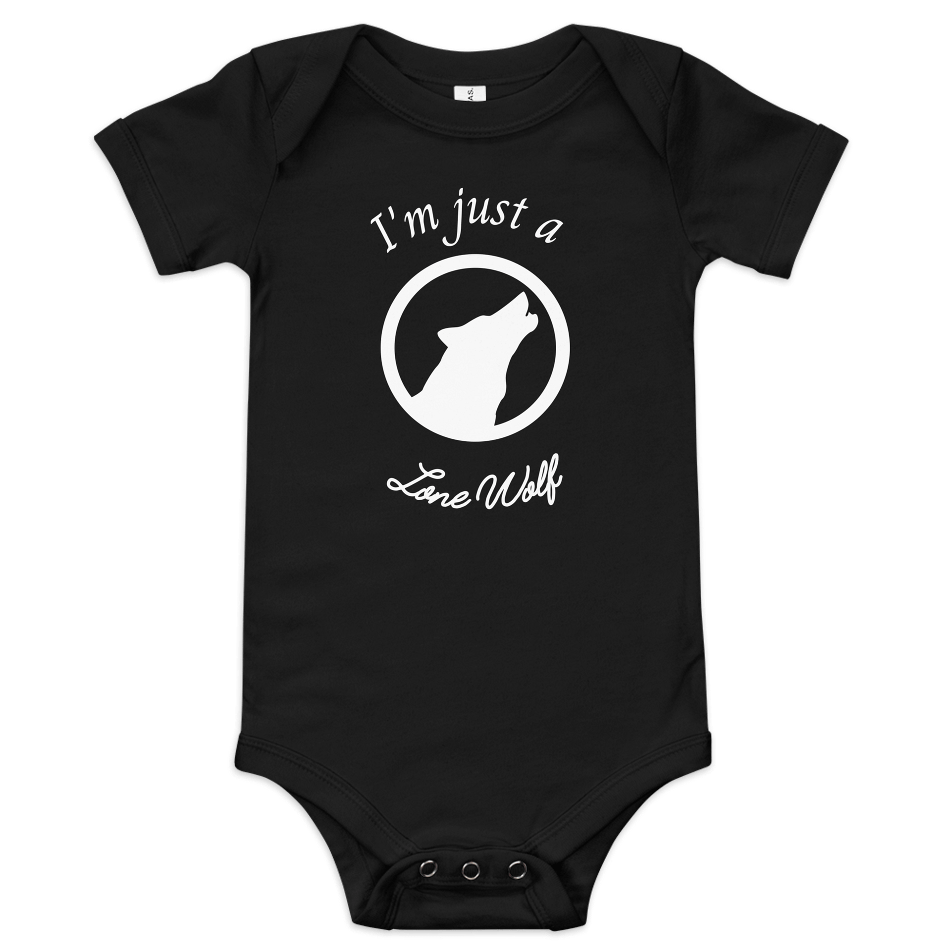 "Lone Wolf" Baby One-Piece product image (1)