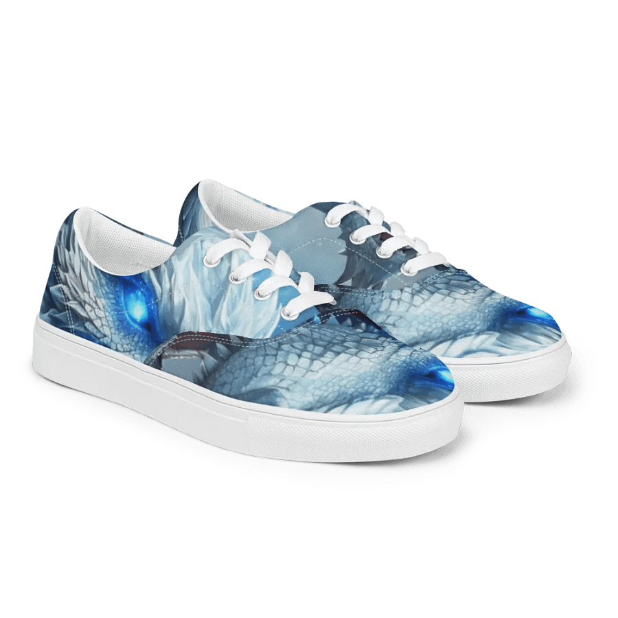 Frostbite Dragon Men's Canvas Shoes product image (10)
