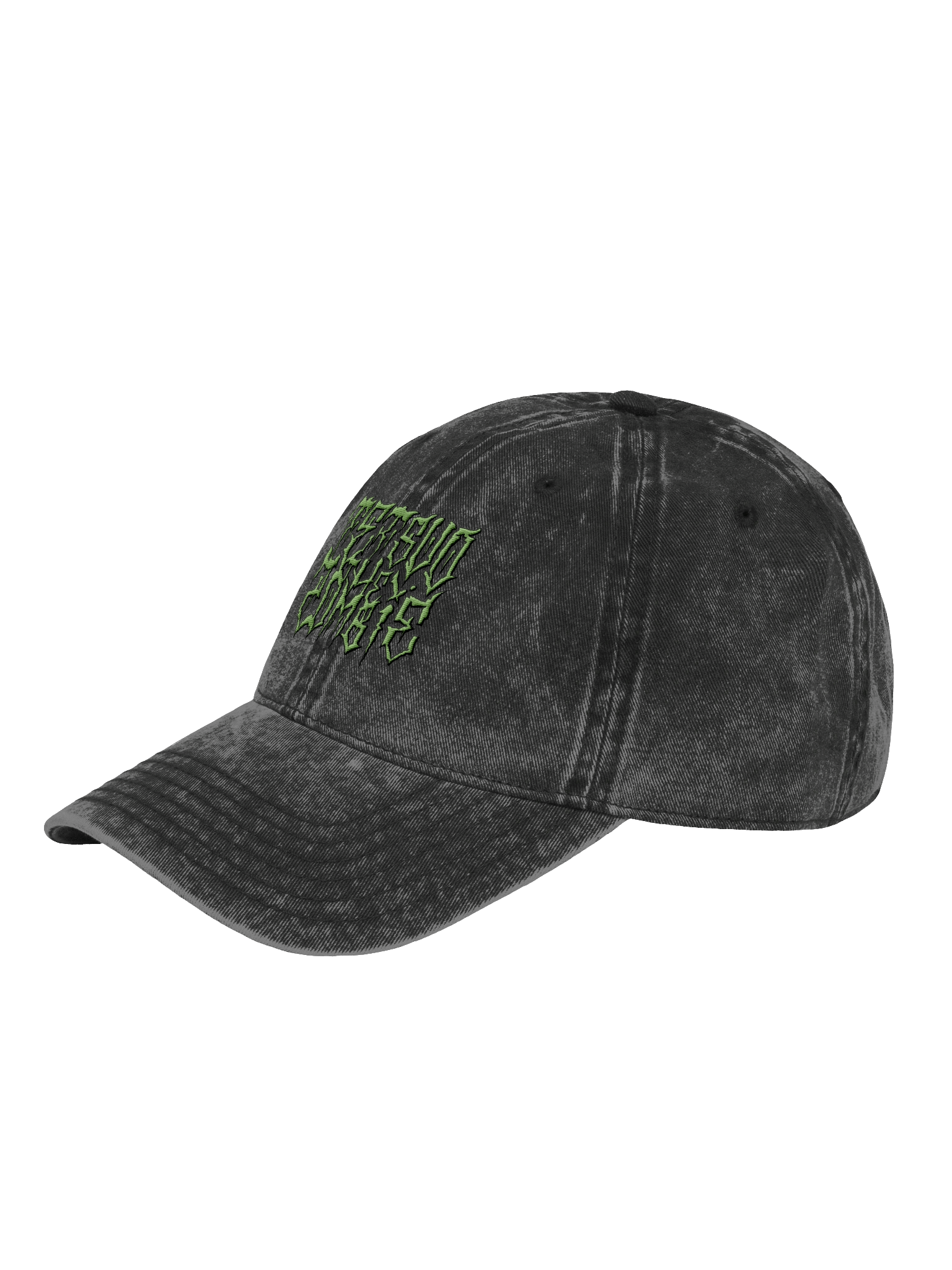 Inked up IVAxTETSUO Otto Vintage Wash Dad Hat Green product image (6)