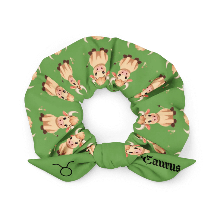 Moo-Licious Taurus All-Over Print Scrunchie product image (1)
