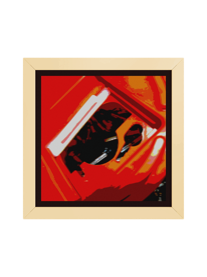 Rheumatological Blue Alternative Artwork - Framed Print product image (1)