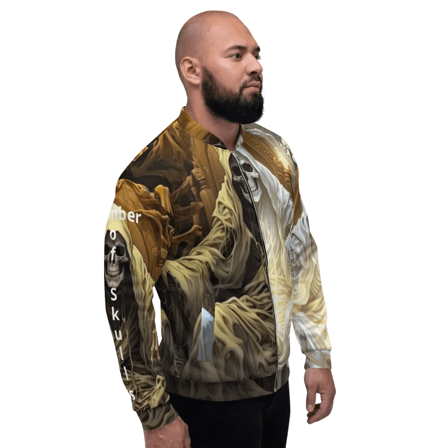 Throne of Bones Bomber Jacket product image (8)