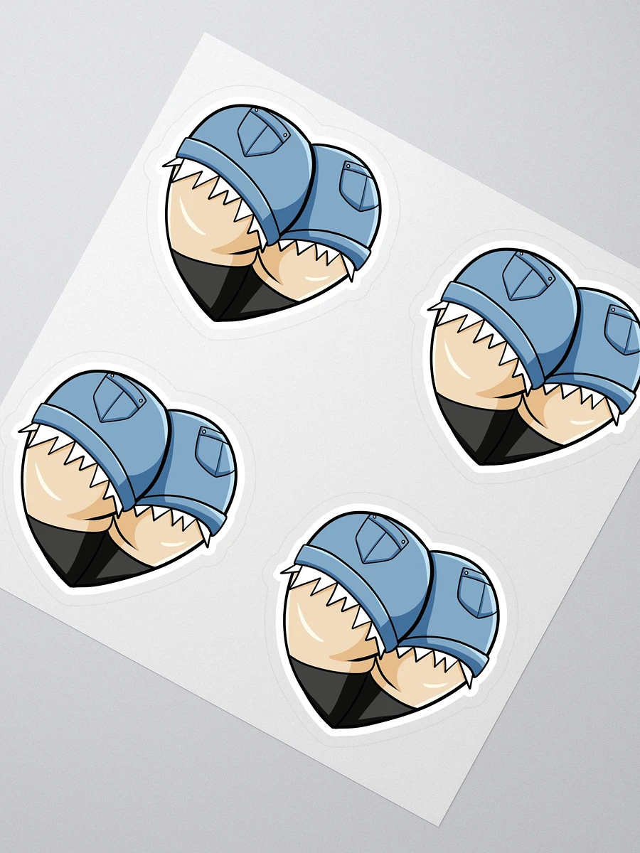 Lady Heart Butt Sticker Sheet product image (2)