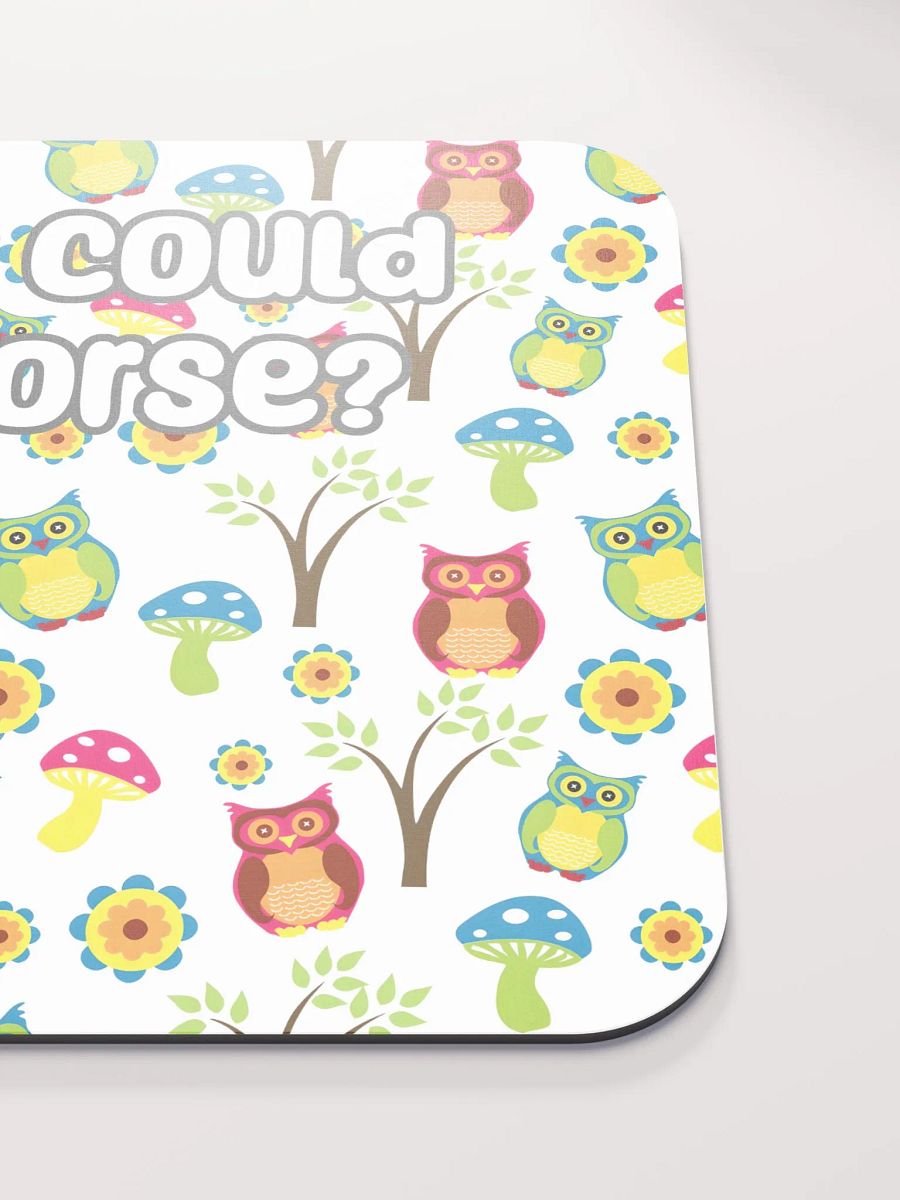 What Could Be Worse? Medium Mouse Mat - owls product image (5)