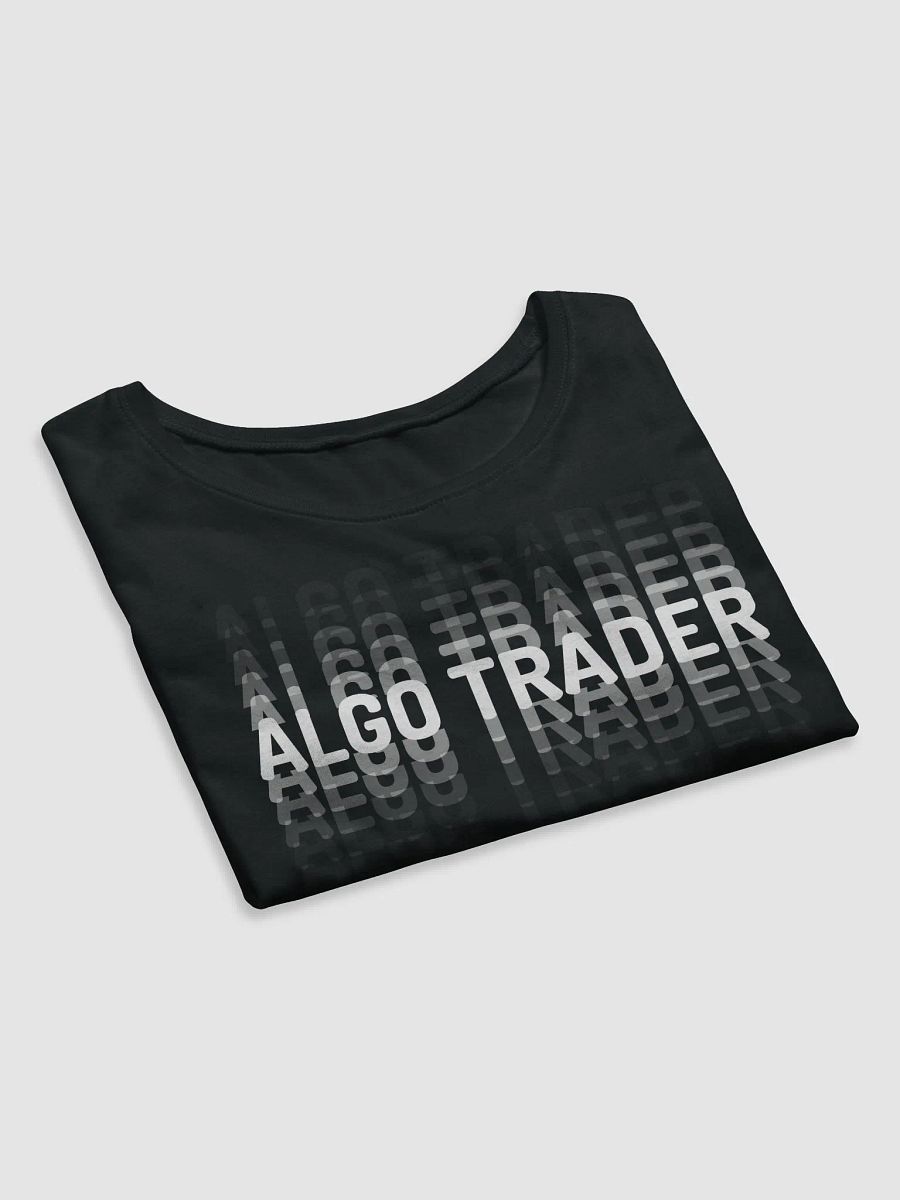 Algo Trader Women Crop T white product image (5)