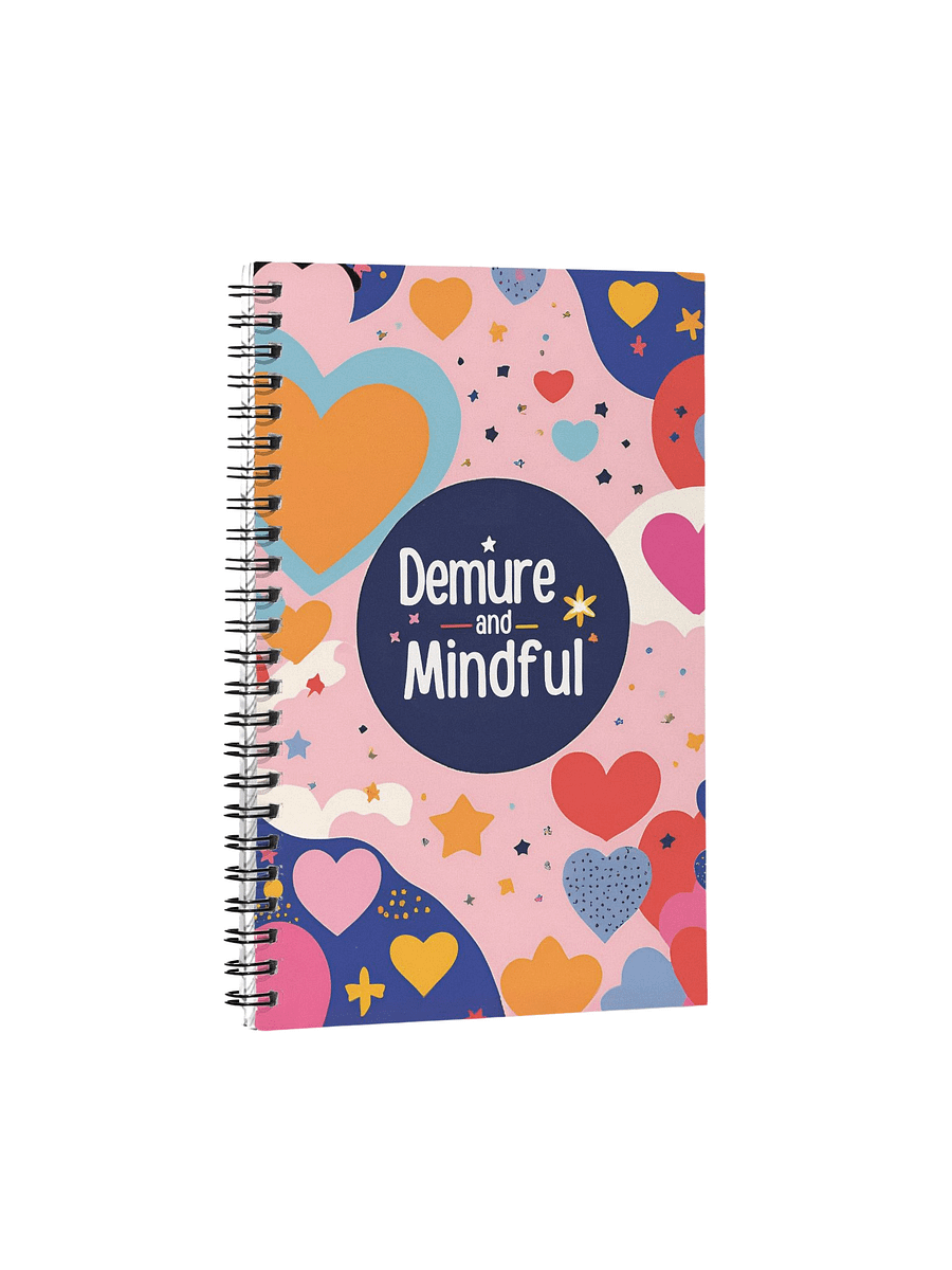 Demure Mindful Notebook product image (1)