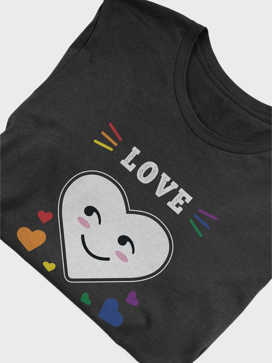 Heart Face Love Wins LGBTQ Gay Pride T-Shirt product image (4)