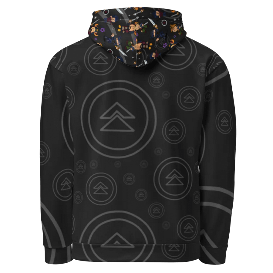 Ghost of tsushima Patterned Hoodie (Black) product image (3)