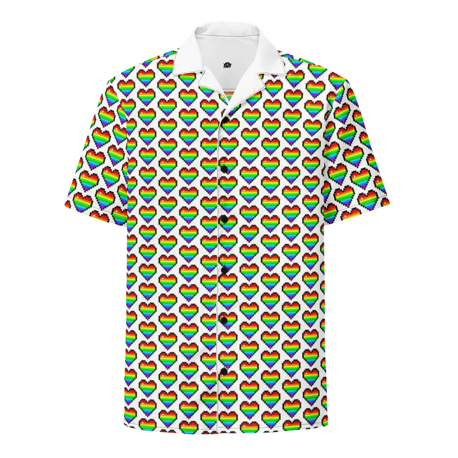 Hawaiian Shirt - Hearts product image (1)