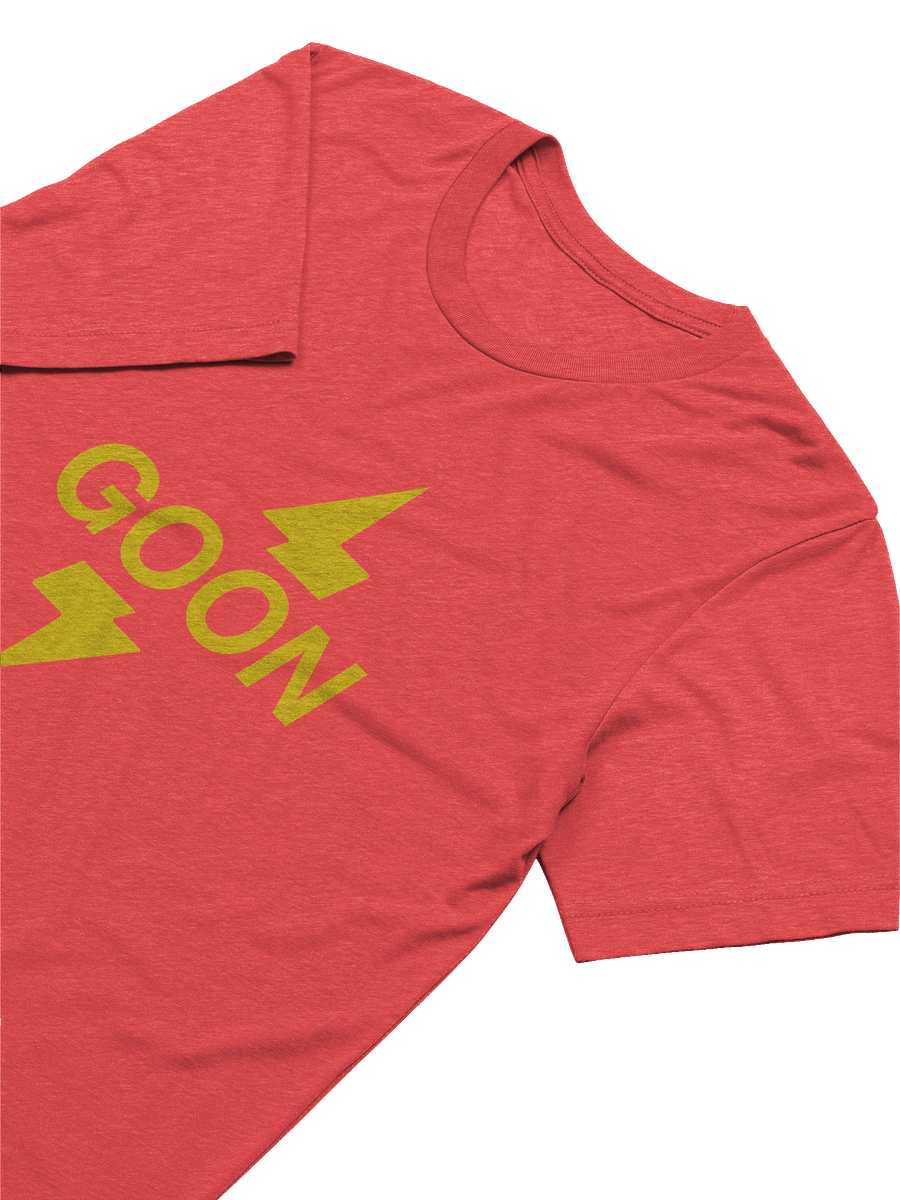 Goon Bolt Short Sleeve T-Shirt Red (Large Logo) product image (6)
