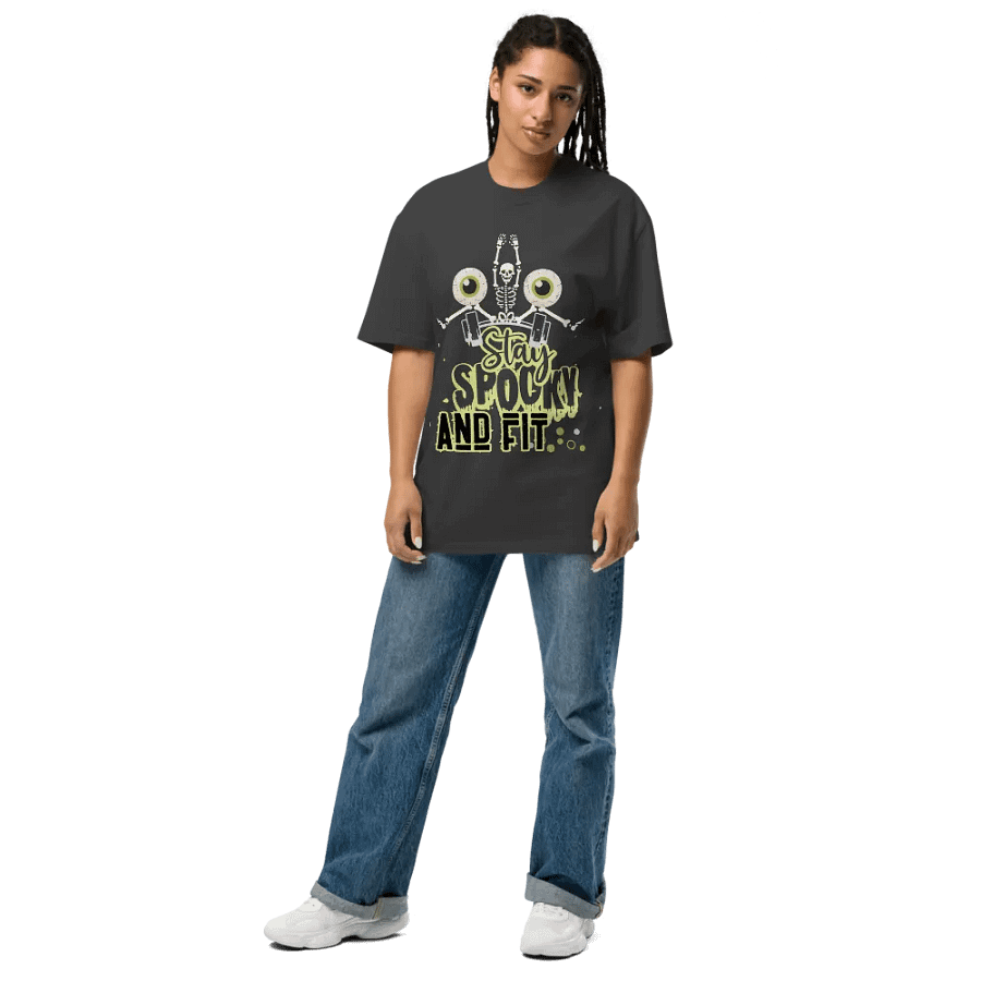 Stay spooky and fit unisex t-shirt product image (9)
