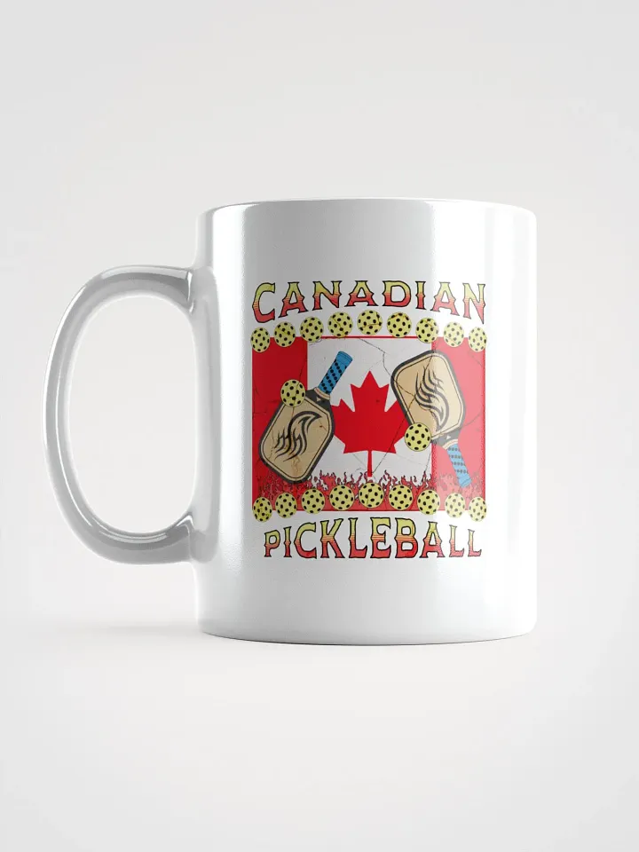 Canadian Flag Pickleball Passion Mug product image (1)