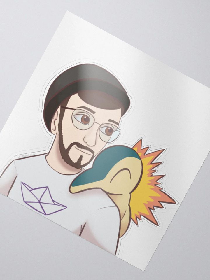 MrGaleer Cyndaquil Sticker product image (2)