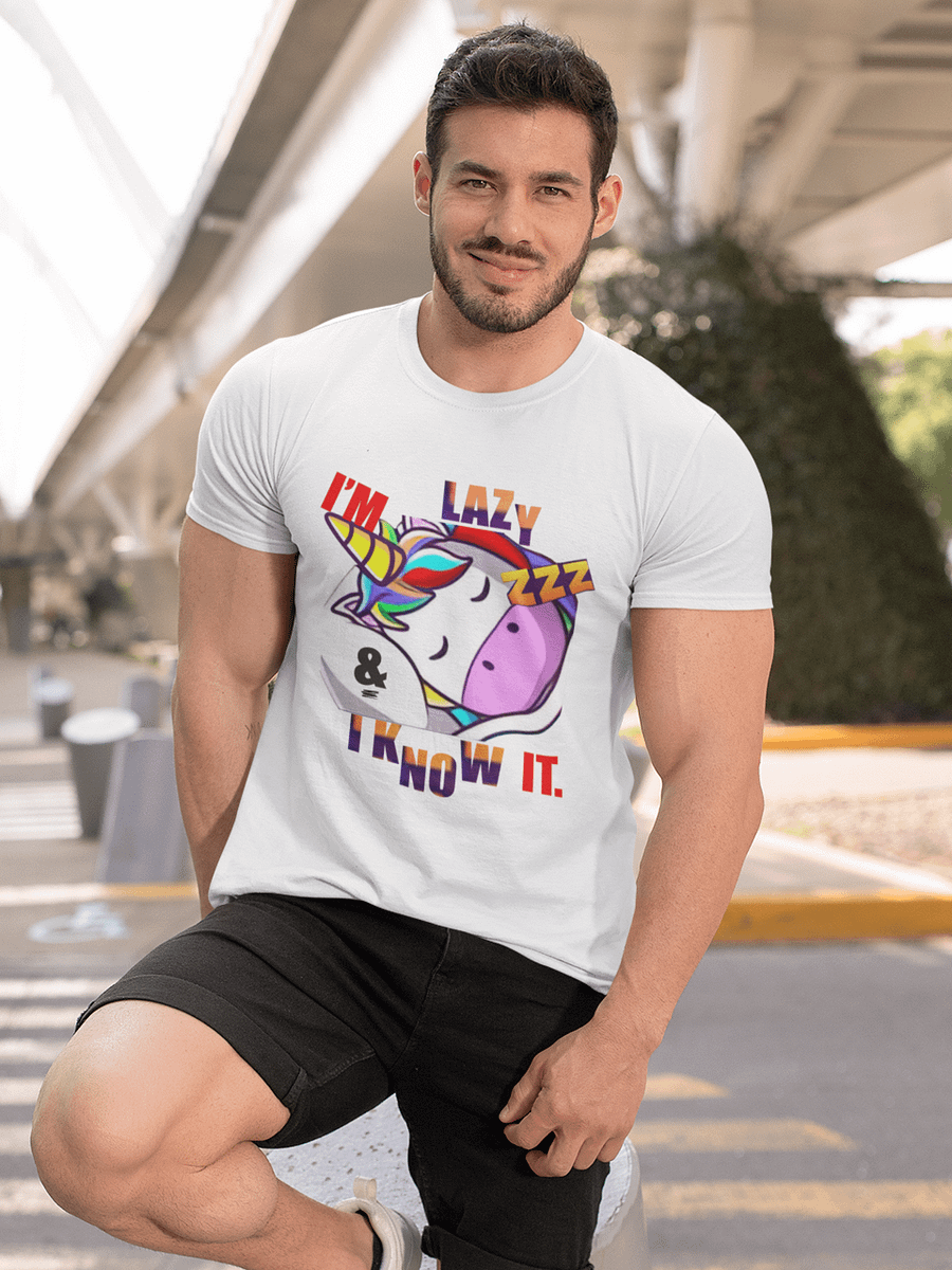 I'm Lazy And I Know It Tee - Regular Fit product image (1)