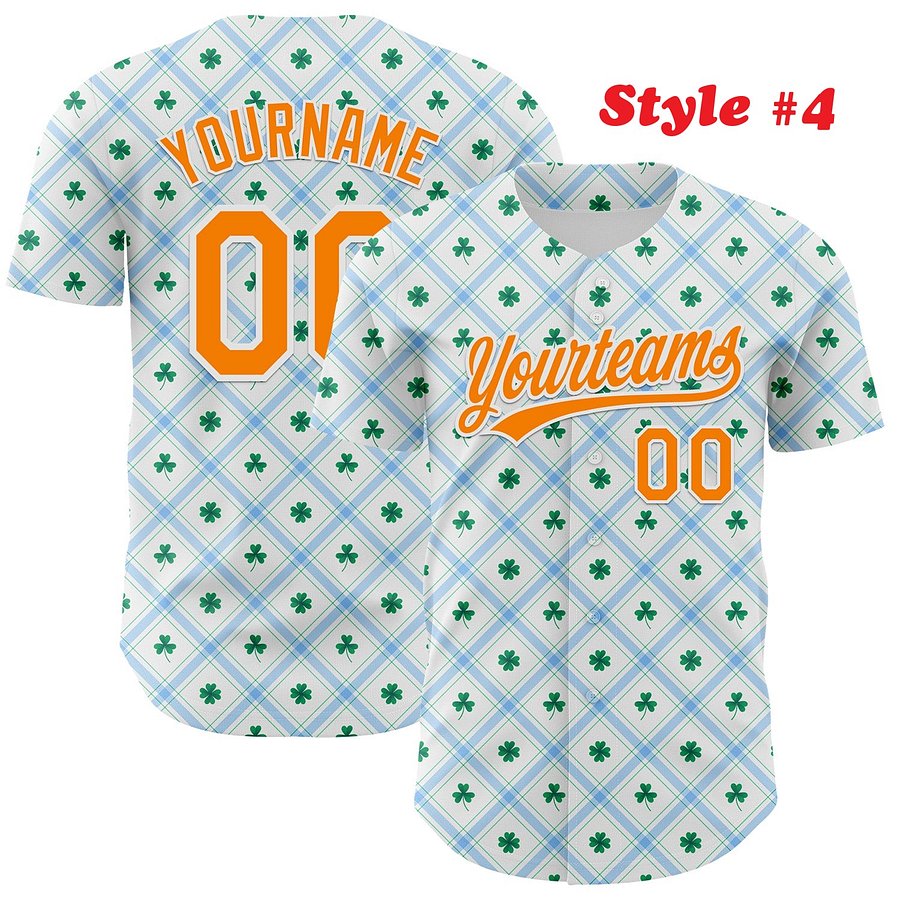 Authentic Baseball Jersey, Custom Baseball Jersey, Personalized Sport Jersey, Colorful, Number, Patrik Day product image (185)