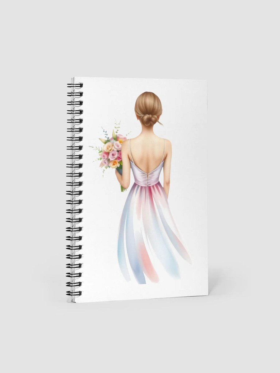 Flower Girl Spiral Doted Notebook product image (1)