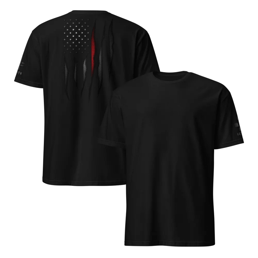 Carbon Onyx Thin Red Line Flag product image (5)