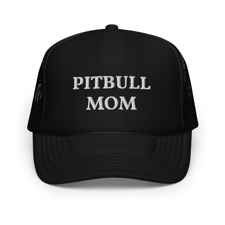 Pitbull Mom - Embroidered Hat Trucker Cap product image (1)