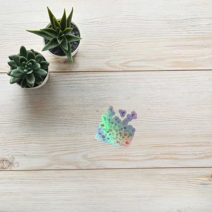 Enchanted Garden Holographic Sticker Set product image (10)