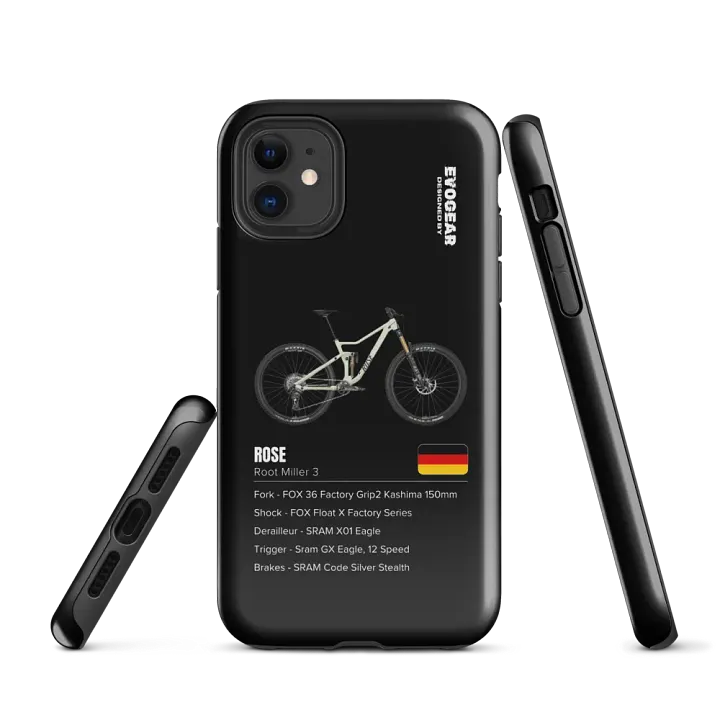 Black Rose Root Miller 3 iPhone Case product image (1)